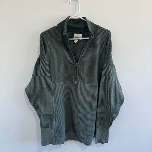 Aerie quarter zip sweater pullover xxl